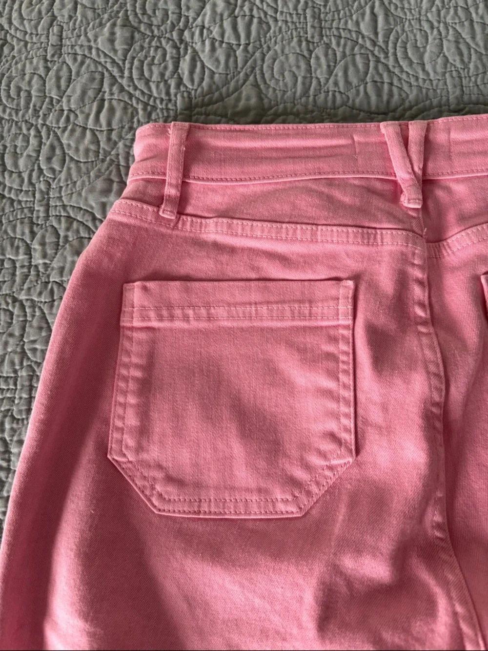 Vineyard Vines Pink Straight-Leg High-Rise Jeans - Picture 7 of 8